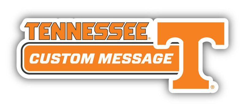 Tennessee Knoxville 4-Inch Wide Customizable Vinyl Decal Sticker Officially Licensed Collegiate Product 