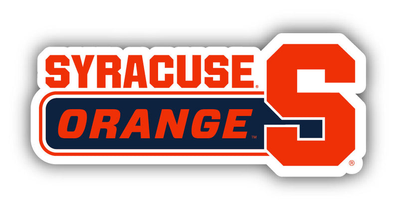 Syracuse Orange 4-Inch Wide NCAA Durable School Spirit Vinyl Decal Sticker
