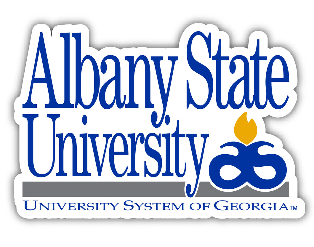 Albany State University 4 Inch Vinyl Decal Magnet Officially Licensed Collegiate Product
