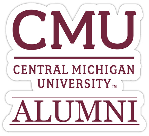 Central Michigan University 4-Inch Alumni NCAA Vinyl Sticker - Durable School Spirit Decal