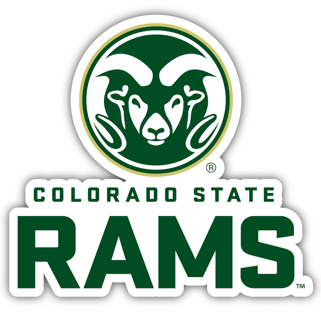 Colorado State Rams 4 Inch Vinyl Decal Magnet Officially Licensed Collegiate Product