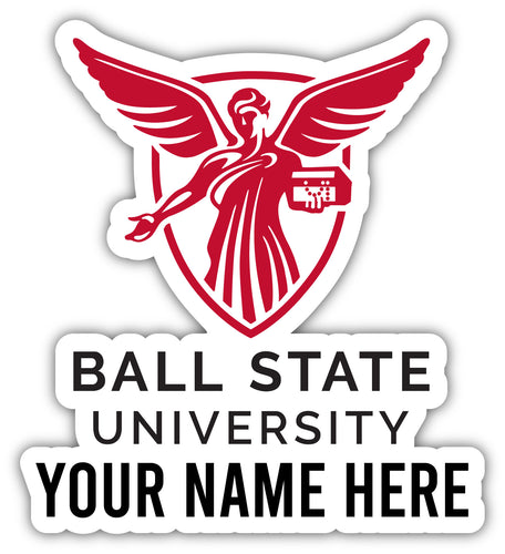 Ball State University Customizable Round Vinyl Decal Sticker Officially Licensed Collegiate Product 2-Inch