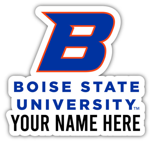 Boise State Broncos Customizable Round Vinyl Decal Sticker Officially Licensed Collegiate Product 2-Inch