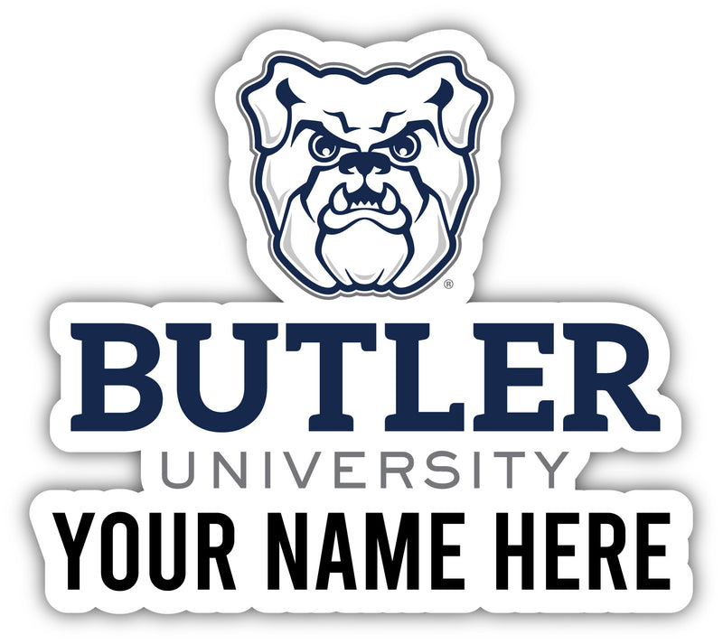 Butler Bulldogs Customizable Round Vinyl Decal Sticker Officially Licensed Collegiate Product 6-Inch
