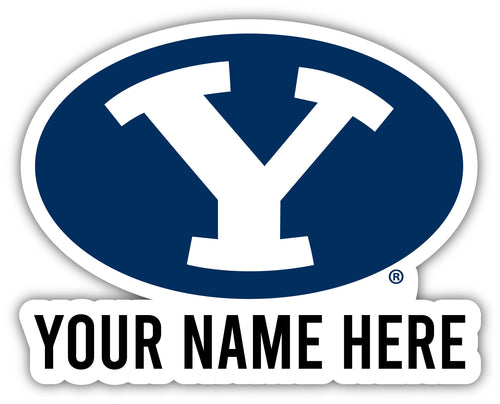 Brigham Young Cougars Customizable Round Magnet Officially Licensed Collegiate Product 3-Inch