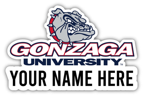 Gonzaga Bulldogs Customizable Round Vinyl Decal Sticker Officially Licensed Collegiate Product 12-Inch