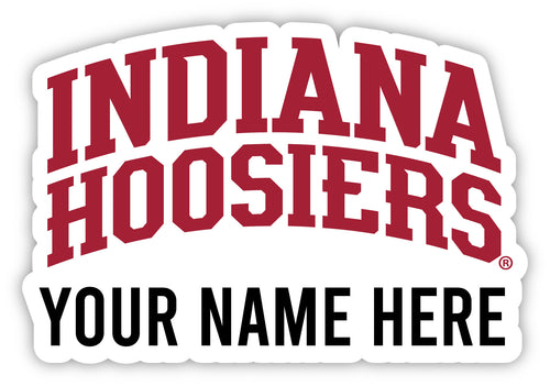 Indiana Hoosiers Customizable Round Vinyl Decal Sticker Officially Licensed Collegiate Product 12-Inch