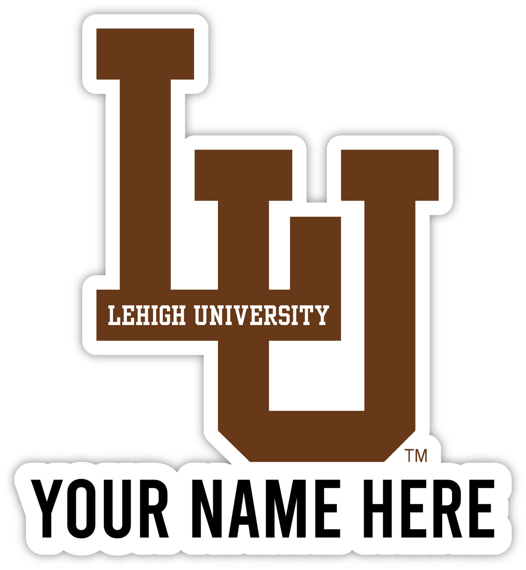 Lehigh University Mountain Hawks Customizable Round Vinyl Decal Sticker Officially Licensed Collegiate Product 3-Inch