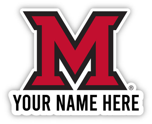 Miami University of Ohio Customizable Round Magnet Officially Licensed Collegiate Product 3-Inch