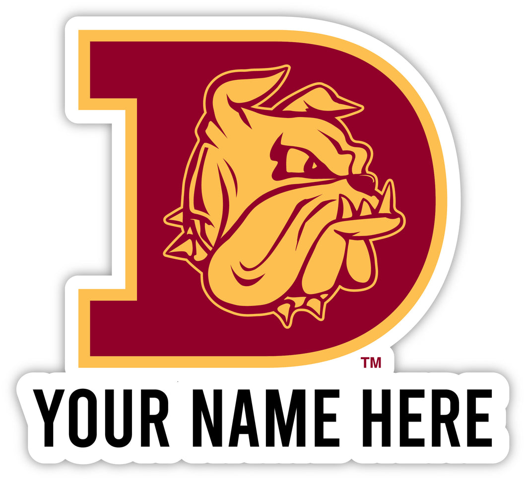Minnesota Duluth Bulldogs Customizable Round Magnet Officially Licensed Collegiate Product 3-Inch