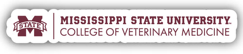 Mississippi State Bulldogs 4-Inch Custom With Name Vet NCAA Vinyl Decal Sticker for Fans, Students, and Alumni