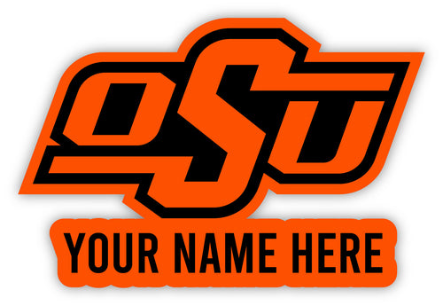 Oklahoma State Cowboys Customizable Round Vinyl Decal Sticker Officially Licensed Collegiate Product 2-Inch