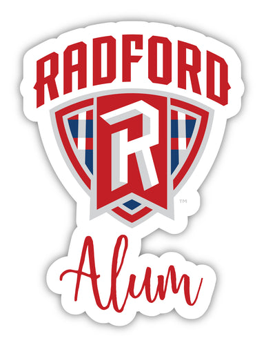 Radford University Highlanders 4-Inch Alumni NCAA Vinyl Sticker - Durable School Spirit Decal