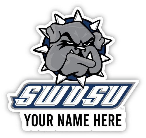 Southwestern Oklahoma State University Customizable Round Vinyl Decal Sticker Officially Licensed Collegiate Product 3-Inch