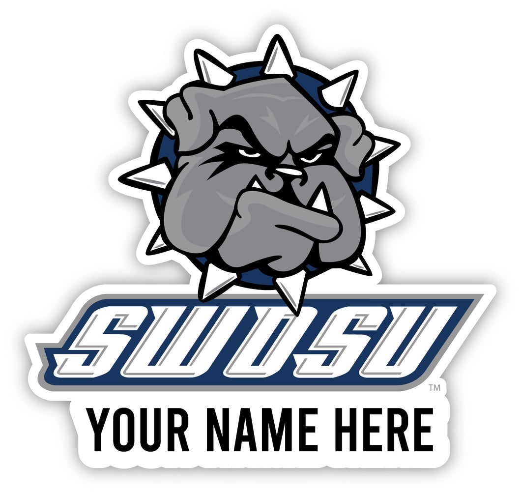 Southwestern Oklahoma State University Customizable Round Magnet Officially Licensed Collegiate Product 12-Inch