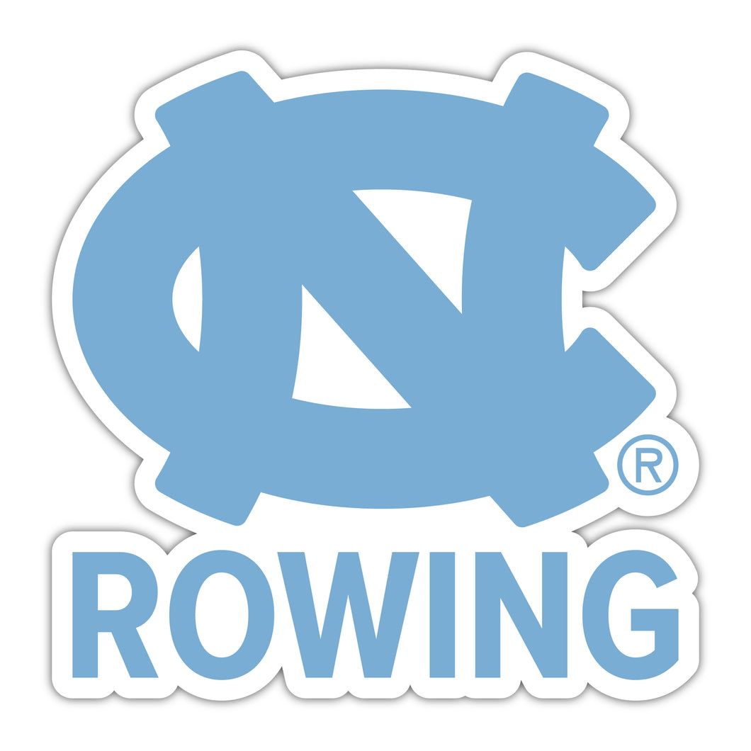 UNC Tar Heels Rowing Flat Die Cut Magnet