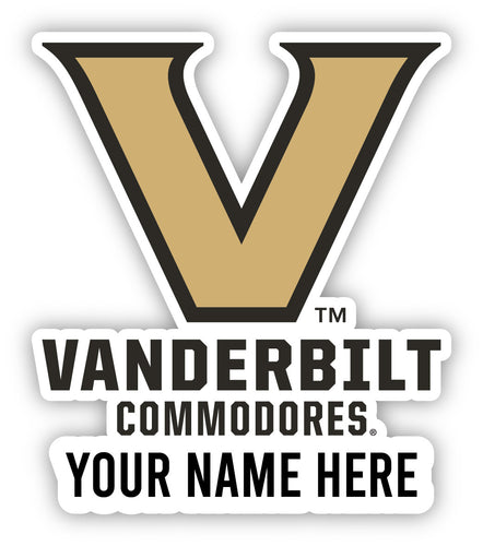 Vanderbilt University Customizable Round Magnet Officially Licensed Collegiate Product 3-Inch