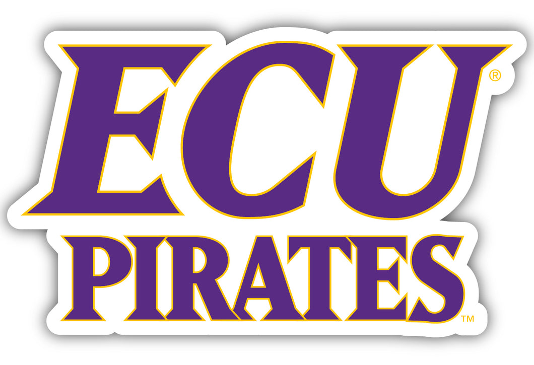 East Carolina Pirates- ECU 4 Inch Vinyl Decal Magnet Officially Licensed Collegiate Product
