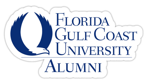 Florida Gulf Coast Eagles 4-Inch Alumni NCAA Vinyl Sticker - Durable School Spirit Decal