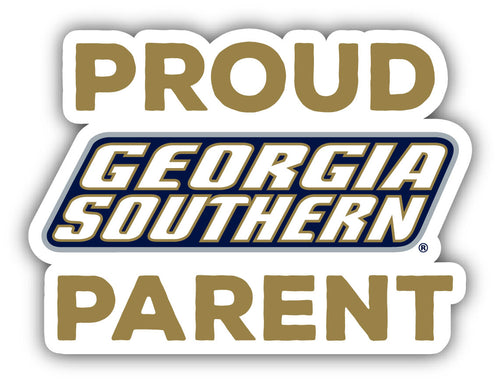 Georgia Southern Eagles 4-Inch Proud Parent 4-Pack NCAA Vinyl Sticker - Durable School Spirit Decal