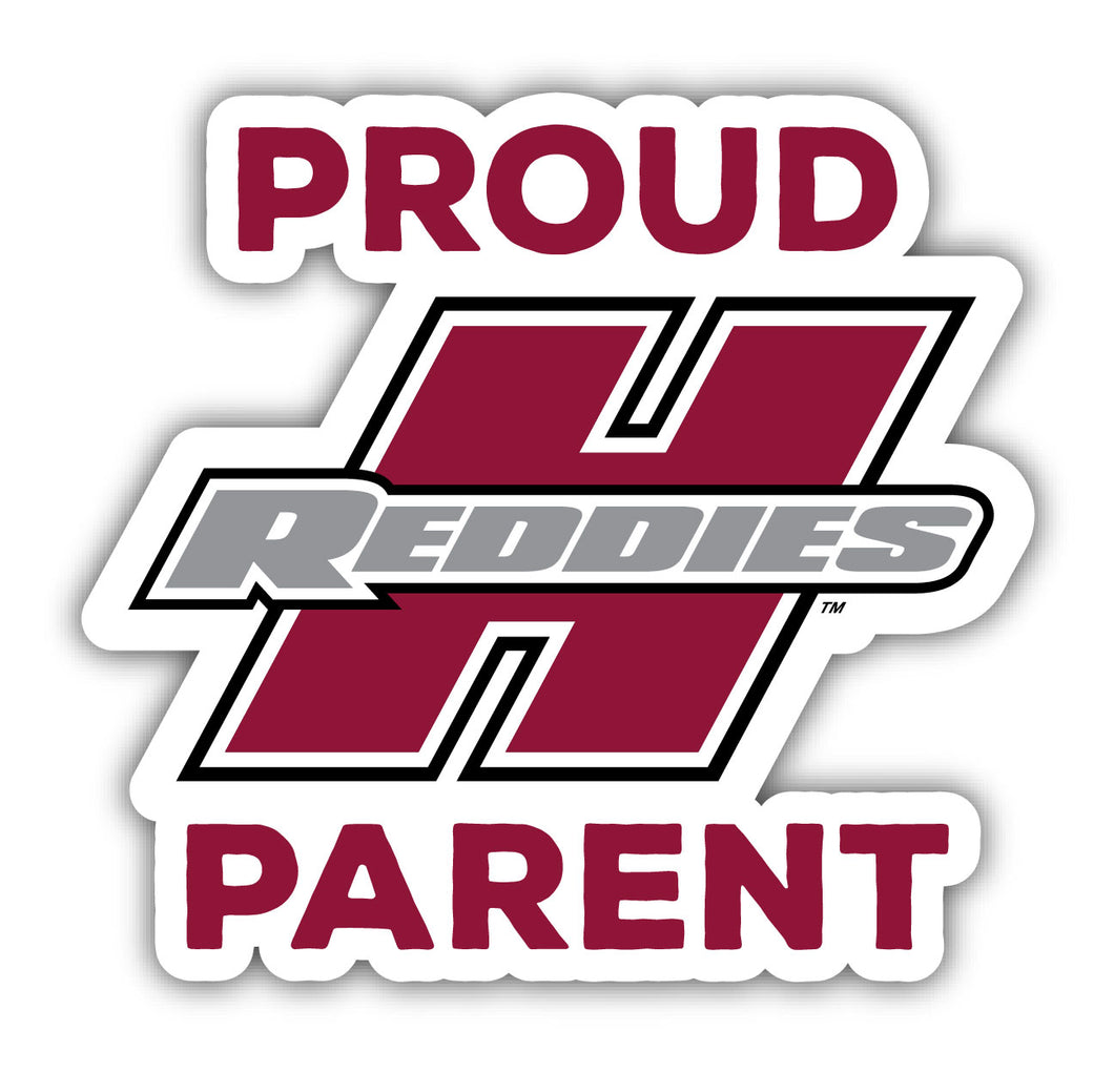 Henderson State Reddies 4-Inch Laser Cut Proud Parent Decal Sticker Officially Licensed Collegiate Product Single