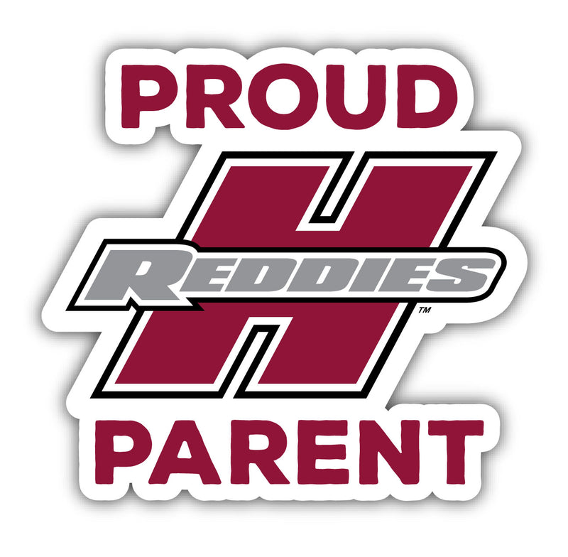 Henderson State Reddies 4-Inch Laser Cut Proud Parent Decal Sticker Officially Licensed Collegiate Product Single