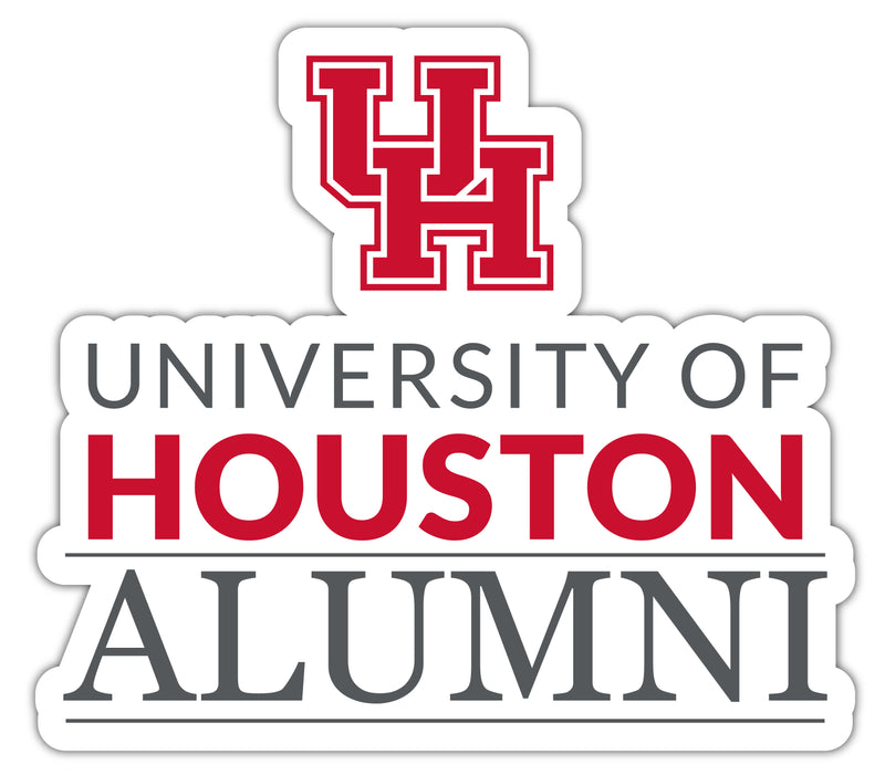 University of Houston 4-Inch Laser Cut Alumni Vinyl Decal Sticker Officially Licensed Collegiate Product Single