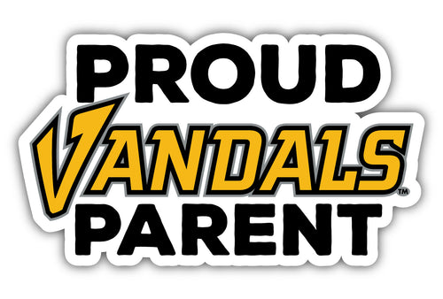 Idaho Vandals 4-Inch Proud Parent 4-Pack NCAA Vinyl Sticker - Durable School Spirit Decal