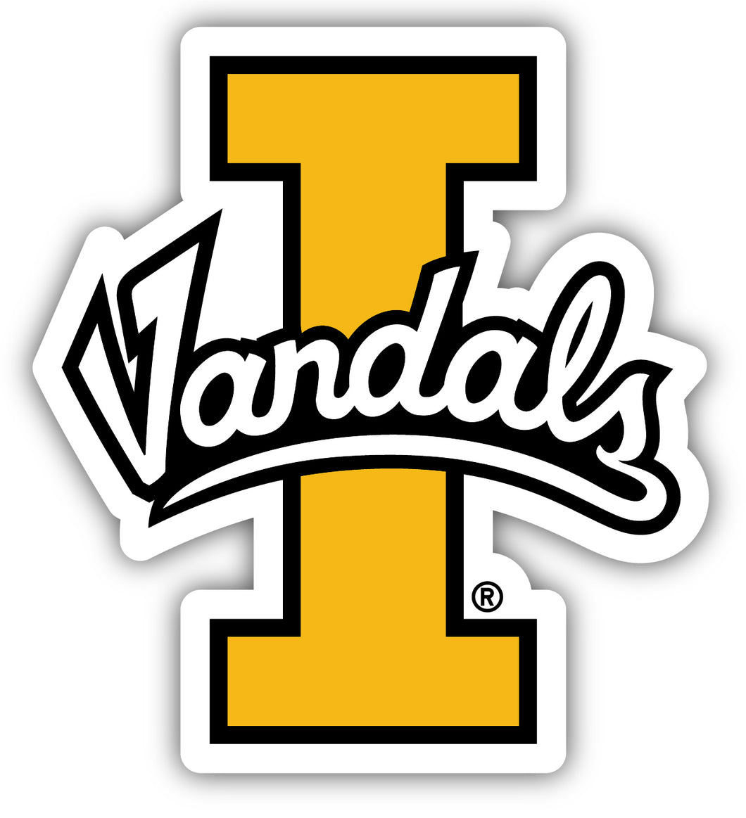 Idaho Vandals 4 Inch Vinyl Decal Magnet Officially Licensed Collegiate Product