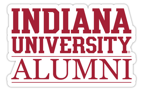 Indiana Hoosiers 4-Inch Alumni NCAA Vinyl Sticker - Durable School Spirit Decal