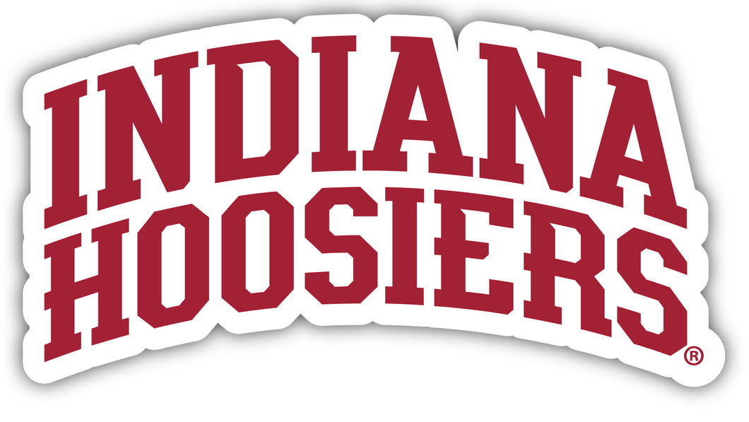 Indiana Hoosiers 4 Inch Vinyl Decal Magnet Officially Licensed Collegiate Product