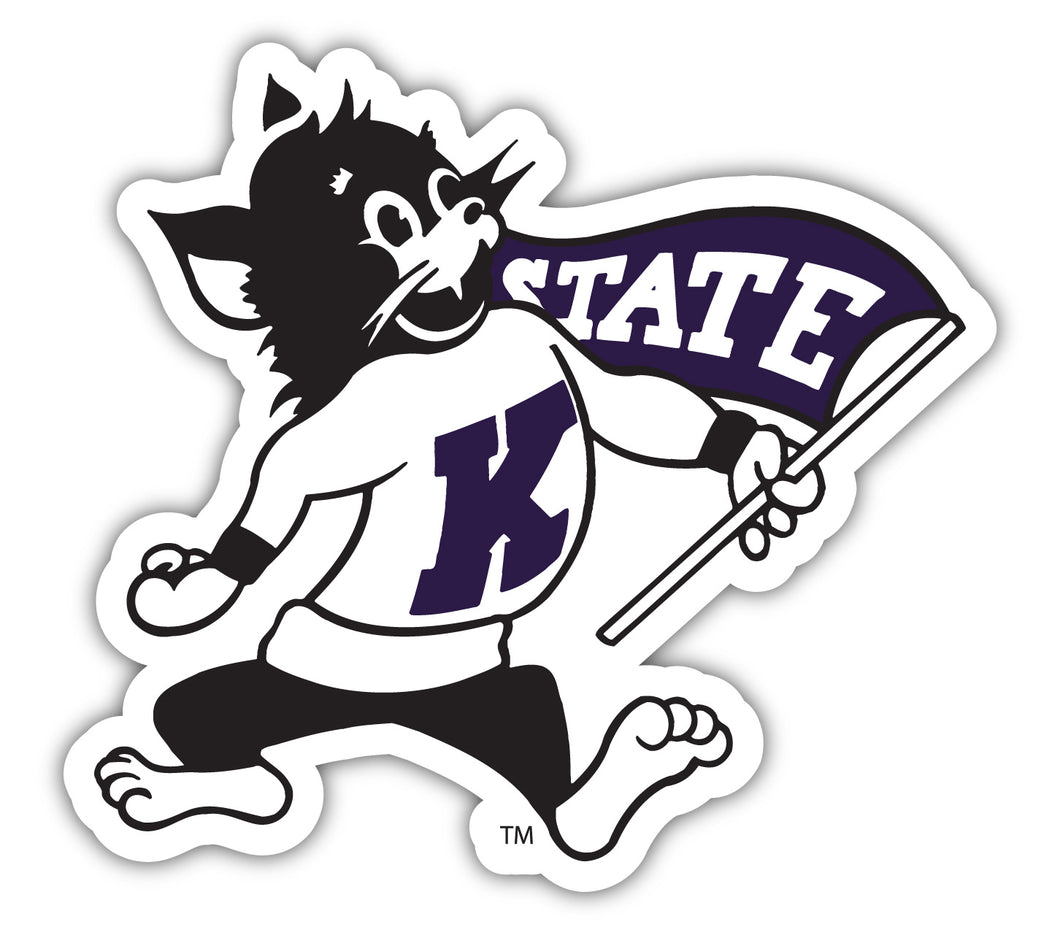 Kansas State Wildcats 4 Inch Vinyl Decal Magnet Officially Licensed Collegiate Product