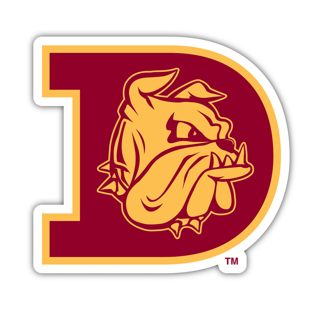 Minnesota Duluth Bulldogs 4 Inch Vinyl Decal Magnet Officially Licensed Collegiate Product