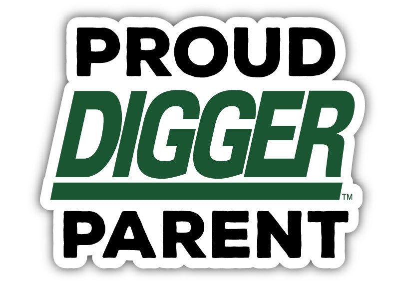 Montana Tech 4-Inch Proud Parent 4-Pack NCAA Vinyl Sticker - Durable School Spirit Decal