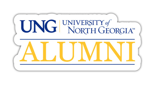 North Georgia Nighhawks 4-Inch Laser Cut Alumni Vinyl Decal Sticker Officially Licensed Collegiate Product Single