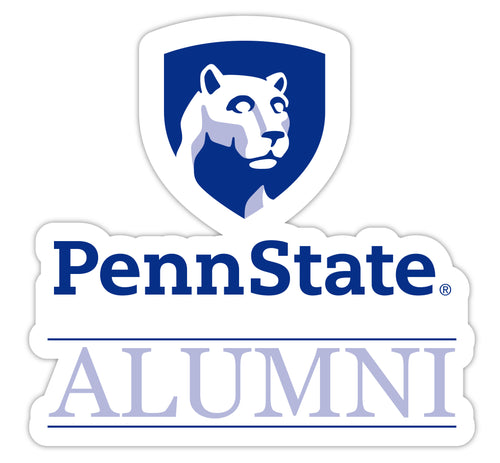 Penn State Nittany Lions 4-Inch Alumni 4-Pack NCAA Vinyl Sticker - Durable School Spirit Decal