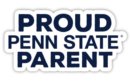 Penn State Nittany Lions 4-Inch Proud Parent NCAA Vinyl Sticker - Durable School Spirit Decal