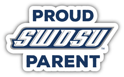 Southwestern Oklahoma State University 4-Inch Proud Parent 4-Pack NCAA Vinyl Sticker - Durable School Spirit Decal