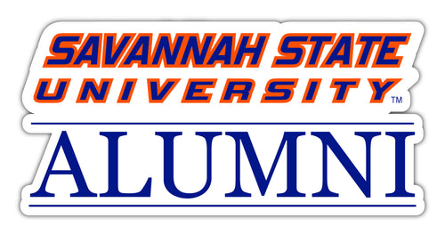 Savannah State University 4-Inch Alumni NCAA Vinyl Sticker - Durable School Spirit Decal