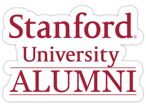 Stanford University 4-Inch Alumni NCAA Vinyl Sticker - Durable School Spirit Decal