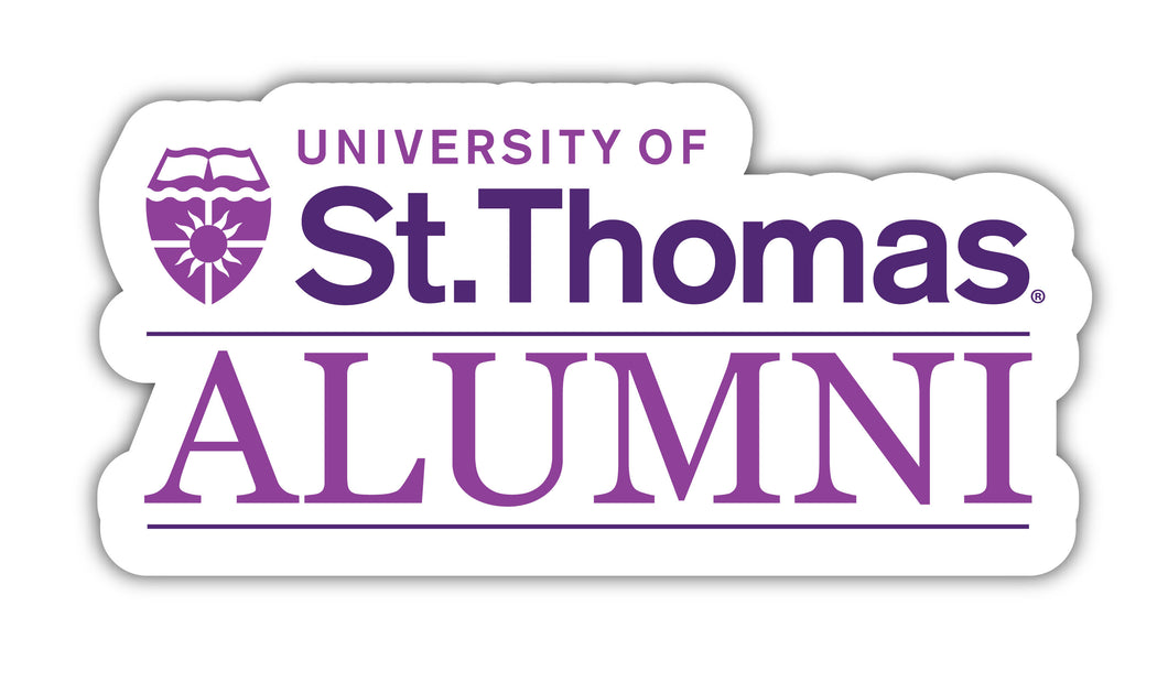 University of St. Thomas 4-Inch Laser Cut Alumni Vinyl Decal Sticker Officially Licensed Collegiate Product Single