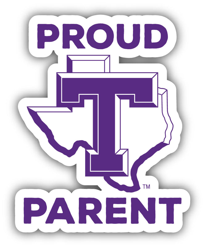 Tarleton State University 4-Inch Proud Parent NCAA Vinyl Sticker - Durable School Spirit Decal