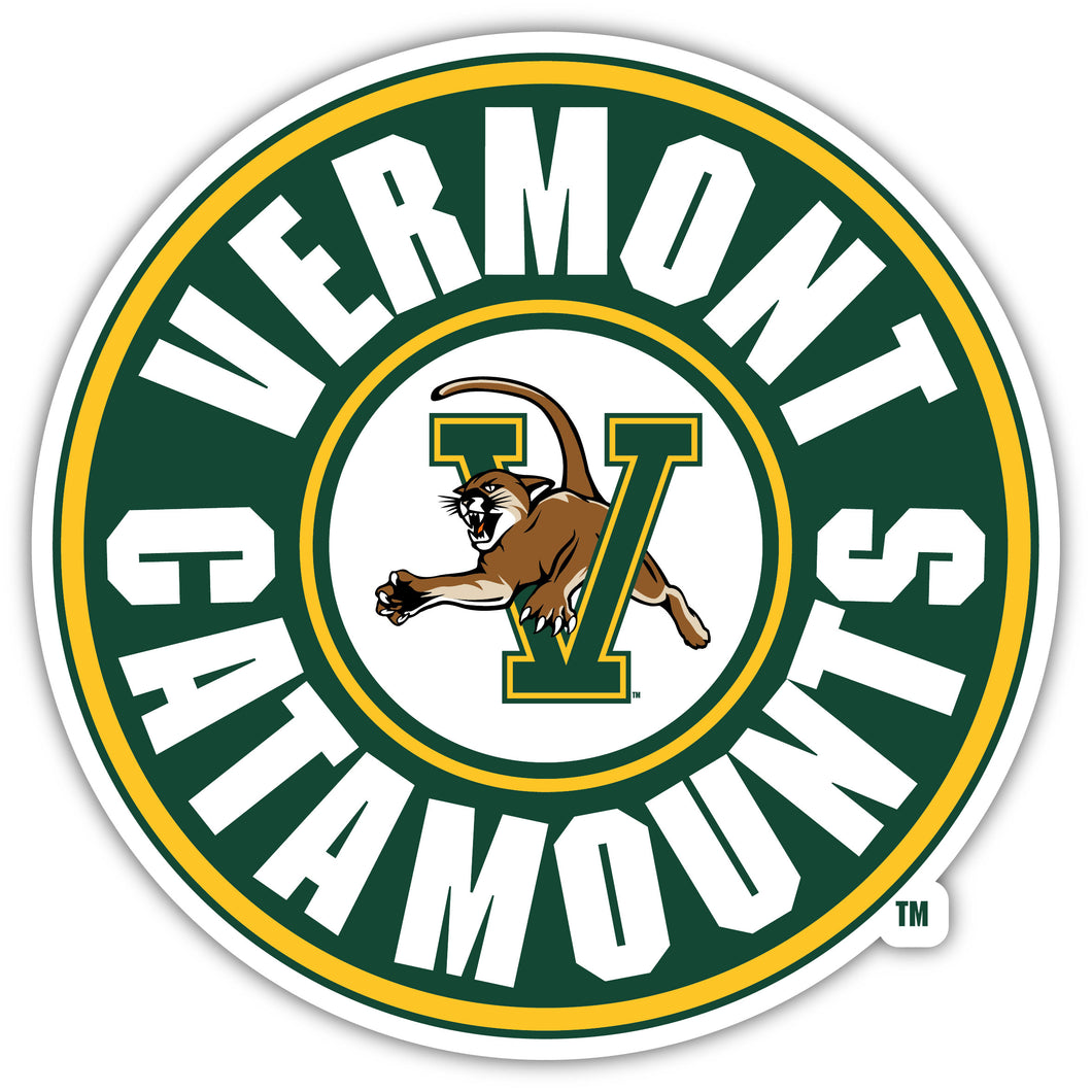 Vermont Catamounts Parent Vinyl Decal Sticker Officially Licensed Collegiate Product