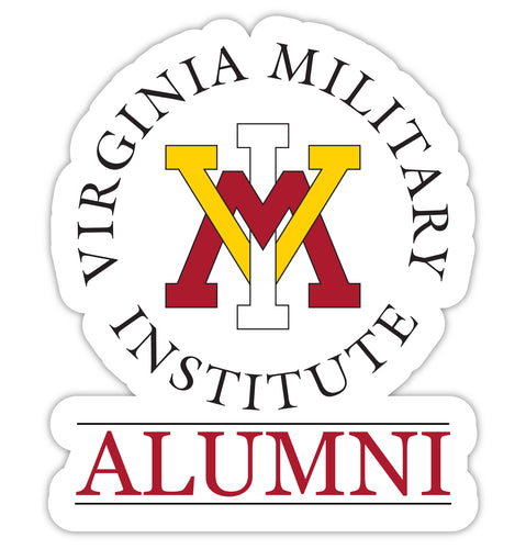 VMI Keydets 4-Inch Alumni 4-Pack NCAA Vinyl Sticker - Durable School Spirit Decal
