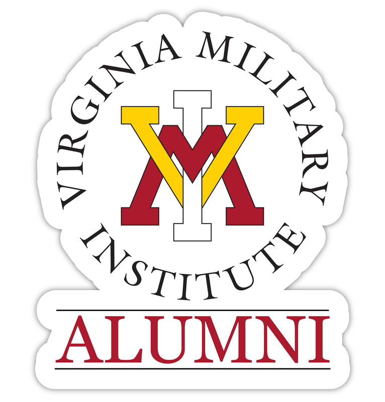 VMI Keydets 4-Inch Alumni 4-Pack NCAA Vinyl Sticker - Durable School Spirit Decal