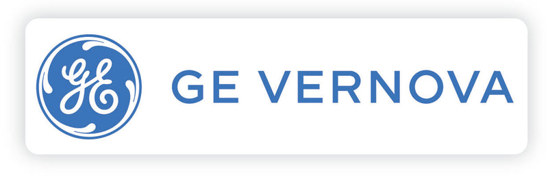 400 Pack 4" Wide GE Vernova Vinyl Stickers
