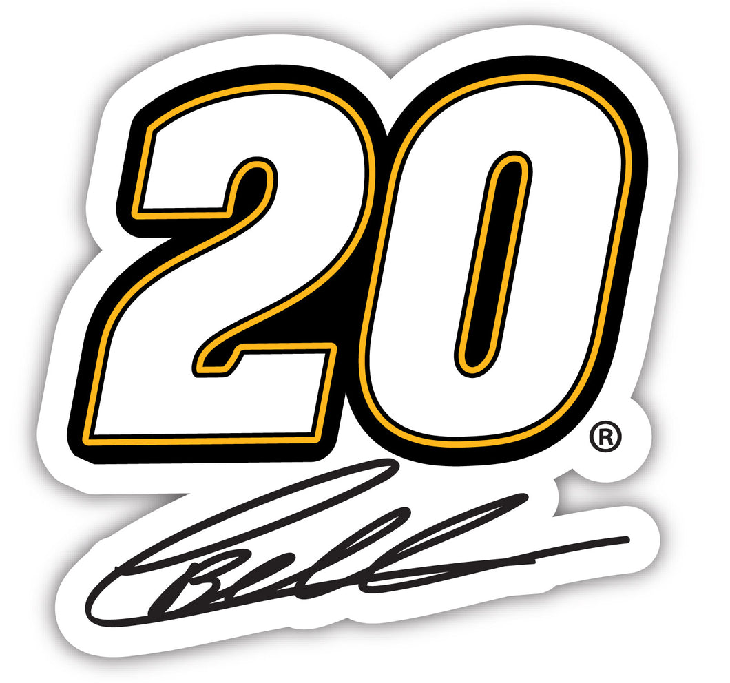 #20 Christopher Bell  4-Inch Number Laser Cut Decal