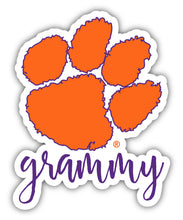 Load image into Gallery viewer, Clemson Tigers 4-Inch Proud Gammy Poppy NCAA - Durable School Spirit Vinyl Decal Perfect Gift for Grandma (Copy)
