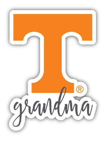 Tennessee Knoxville 4-Inch Proud Grandma NCAA - Durable School Spirit Vinyl Decal Perfect Gift for Grandma