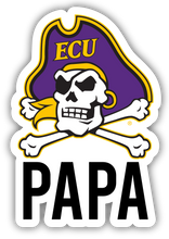 Load image into Gallery viewer, East Carolina Pirates 4-Inch Proud Grandpa NCAA - Durable School Spirit Vinyl Decal Perfect Gift for Grandpa
